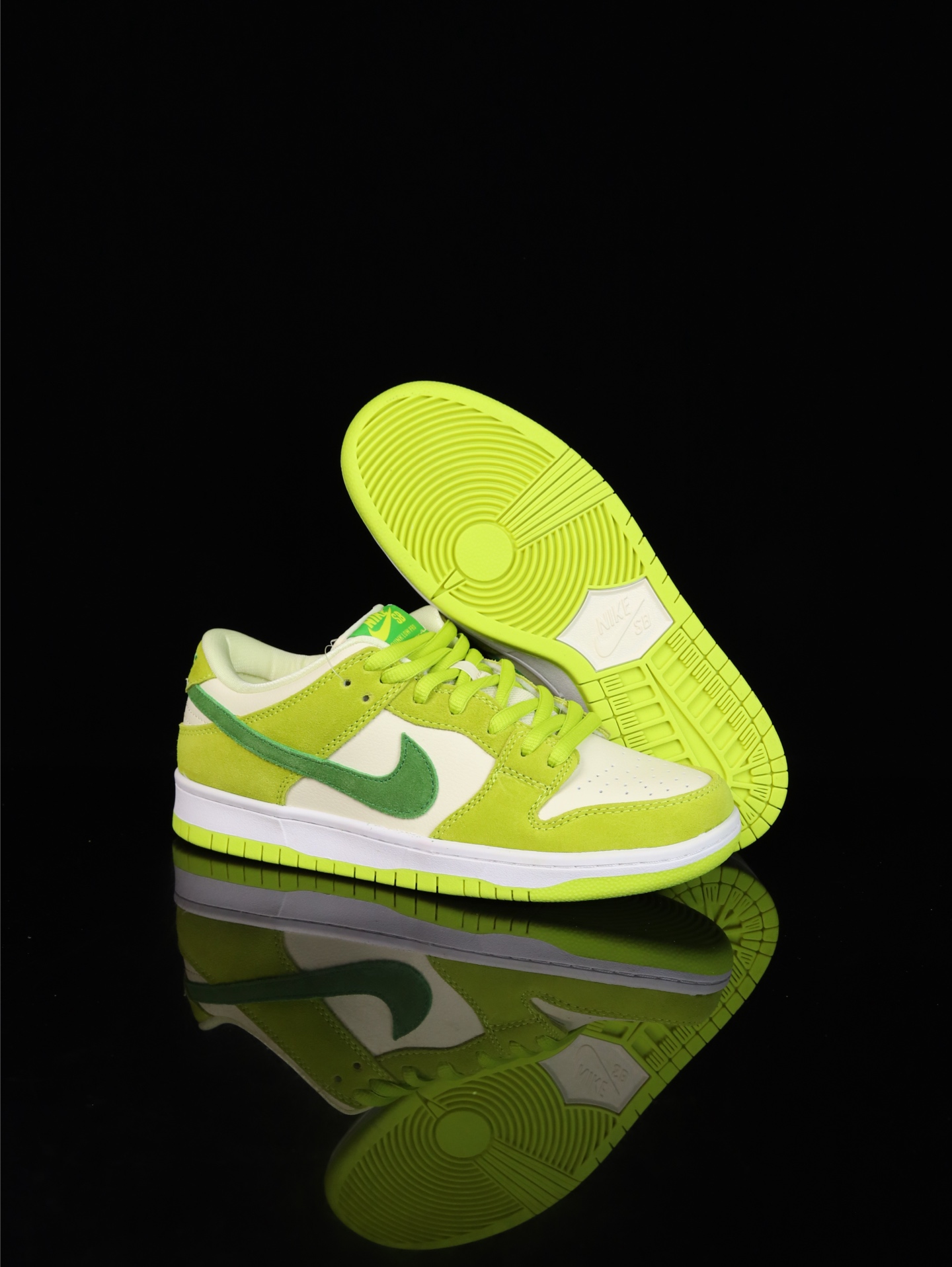 凯司令独家终端放货 L版•NK SB Dunk Low Pro 青苹果•全网最低单价/平台专供/极致性价比-北凯千寻